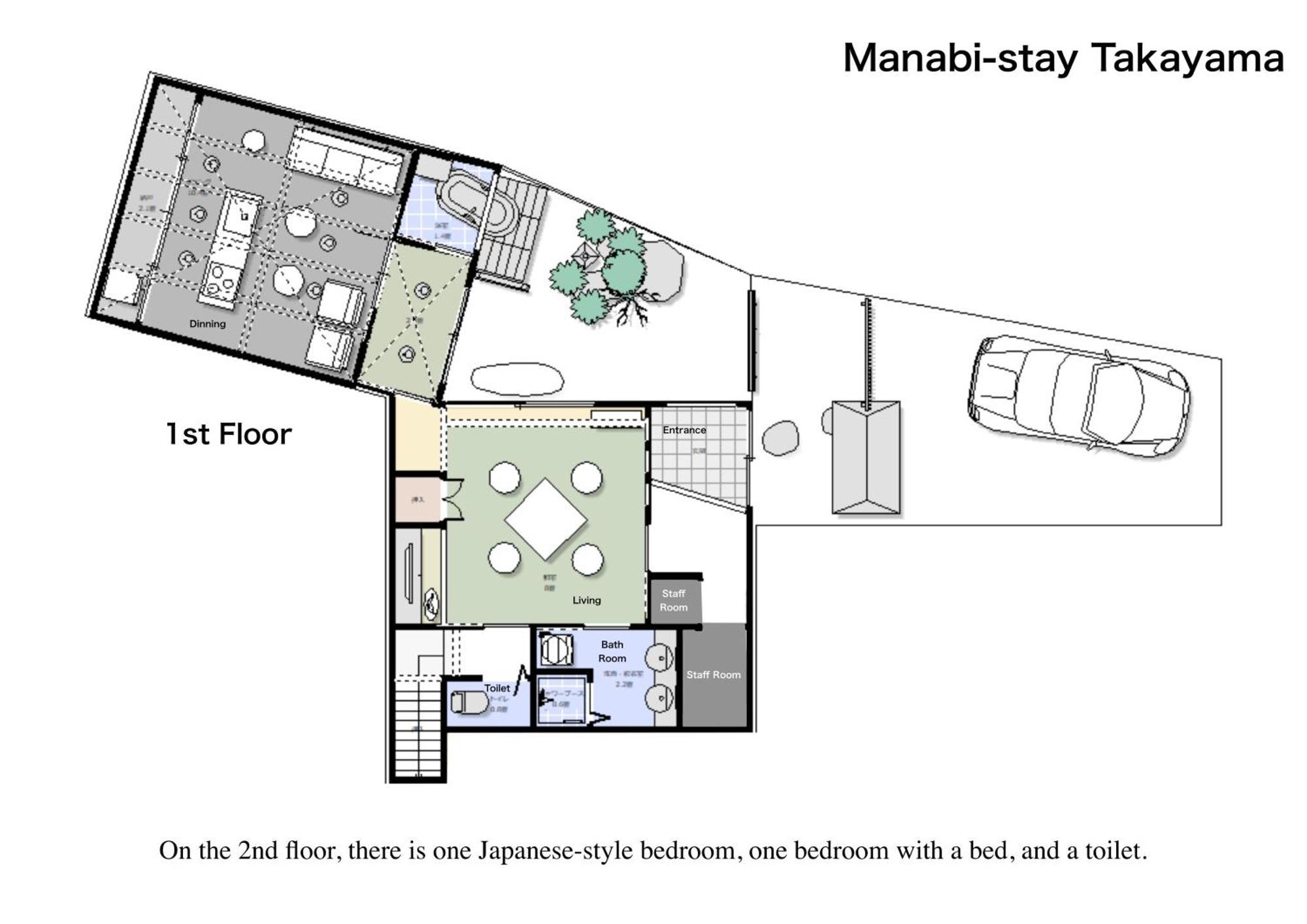 Manabi-Stay Takayama モダンな蔵ダイニングと半露天風呂付き古民家一棟貸切ホテル Zewnętrze zdjęcie
